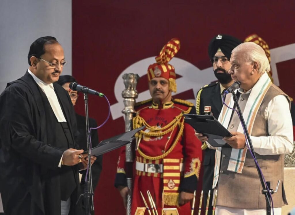 Justice Sangam Kumar Sahoo sworn in as the 47th Chief Justice of Patna High Court