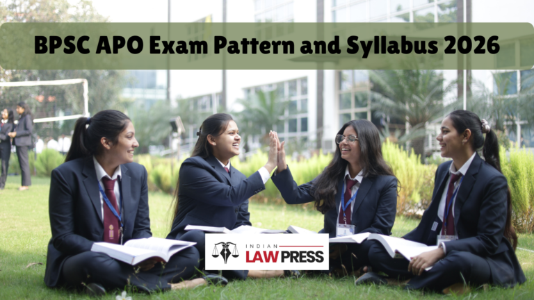 BPSC APO Exam Pattern and Syllabus 2026
